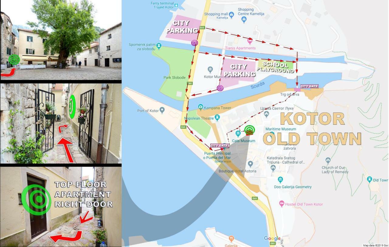 Tajami Apartments Kotor Zewnętrze zdjęcie